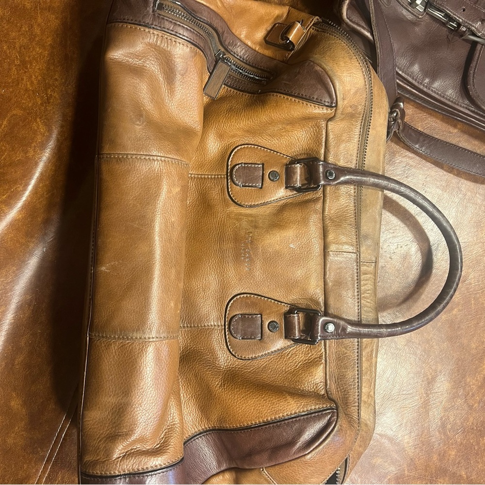 Ted Baker Brown Leather Men's Bag
